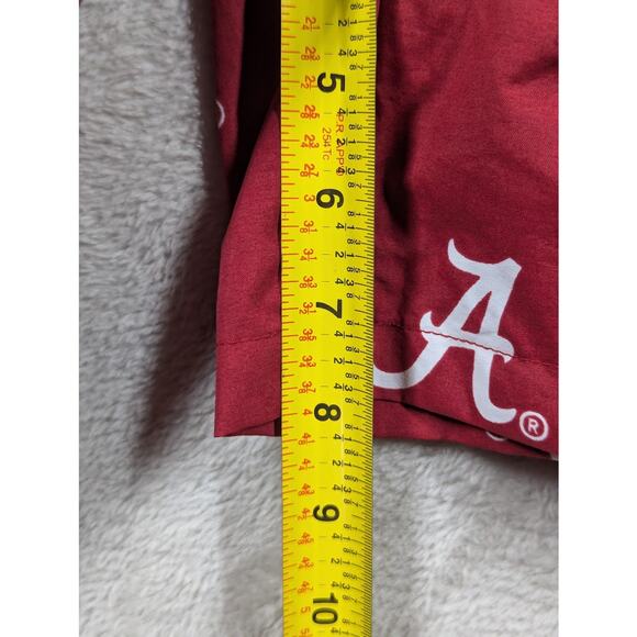 NWT Columbia Crimson Alabama Crimson Tide PFG Backcast II Size MEDIUM 8" Shorts - Picture 5 of 7